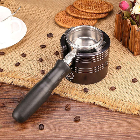 Barista Space Tamper with Flat Surface 58mm in Brown Colour