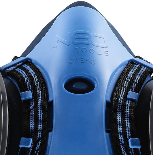 Neo 3M Sicherheitsmaske Halbes Gesicht Grau