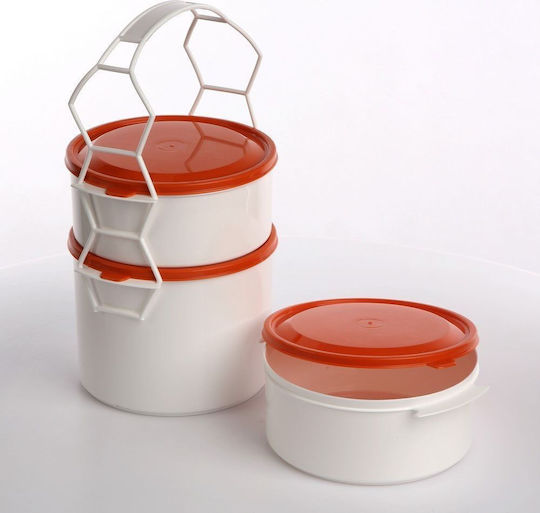 Lumarko Commercial Food Container Plastic 1.2lt 2x1cm 2 Pieces