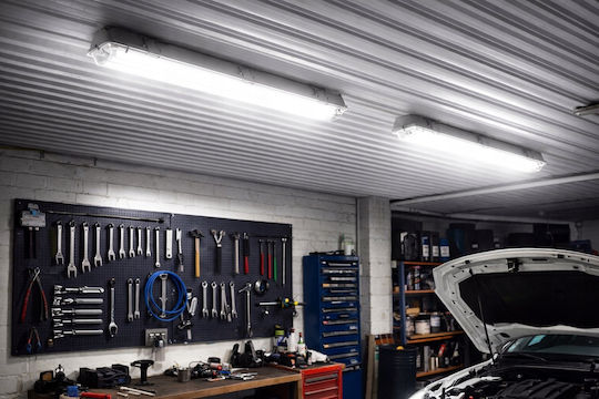 Loyal Lighting Outdoor Lighting Batten with Built-in LED 18W 126cm