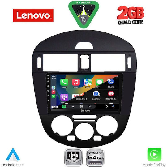 Lenovo Автомобилна Аудио Система за Nissan Pulsar 2014-2020 с A/C (Bluetooth/USB/Вграден Wi-Fi/GPS/Apple CarPlay/Android Auto) с Touch Screen 9"