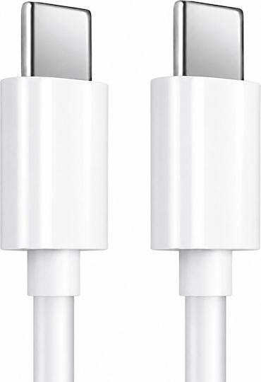 Huawei USB-C Zu USB-C Kabel Schnelles Laden Power Delivery 65W 1,8 m Weiß