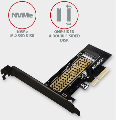 Axagon Pcem2-n Pci-e 16x M.2 Ssd Nvme
