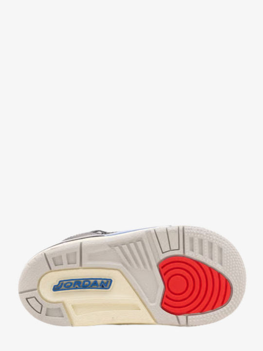 3 Retro Adidasi copii Albi