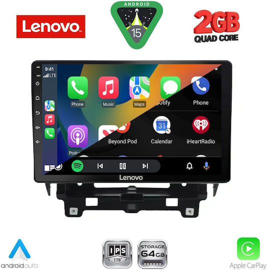 Lenovo Автомобилна Аудио Система за Renault Trafic Nissan Primastar 2021 Bluetooth USB Вграден Wi-Fi GPS Apple CarPlay Android Auto с Touch Screen 10"