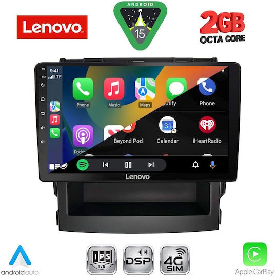 Lenovo Автомобилна Аудио Система За Subaru Forester / Impreza 2019-2024 (Bluetooth/USB/Wi-Fi/GPS/Apple CarPlay/Android Auto) С Touch Screen 9"