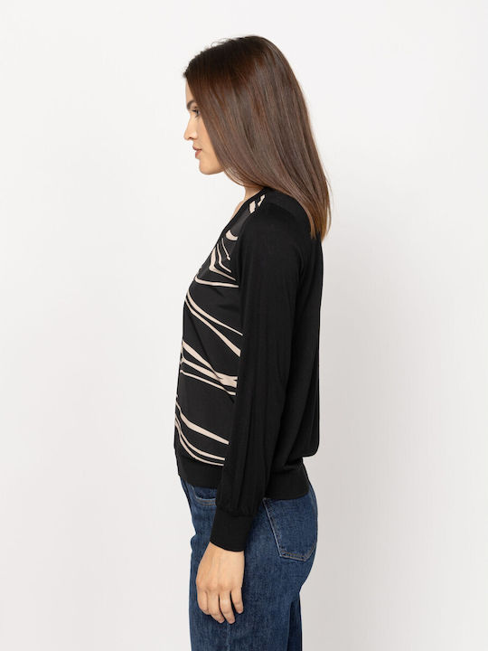 Women's Long Sleeve Blouse Wave