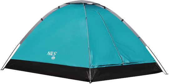 Nils Extreme Campingzelt Iglu Blau 3 Jahreszeiten Für 2 Personen 205x150x105cm