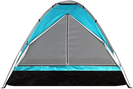 Nils Extreme Campingzelt Iglu Blau 3 Jahreszeiten Für 2 Personen 205x150x105cm