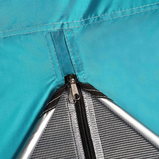 Nils Extreme Campingzelt Iglu Blau 3 Jahreszeiten Für 2 Personen 205x150x105cm