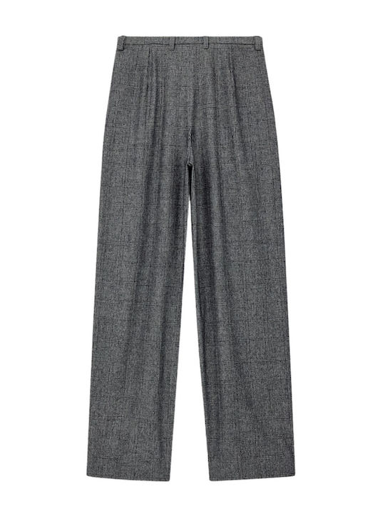 Damen Stoffhose Schwarz