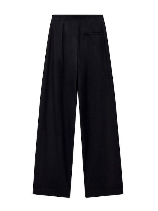 Damen Stoffhose Schwarz