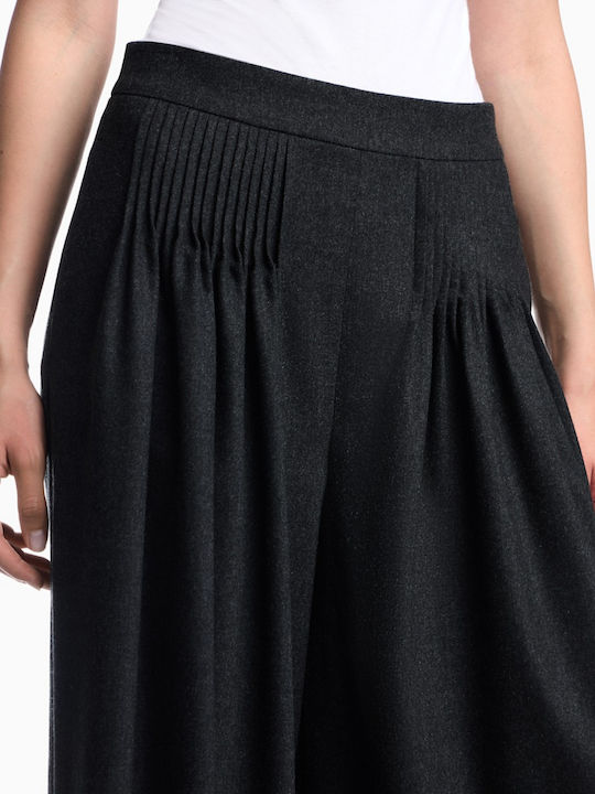 Damen Stoffhose Grau