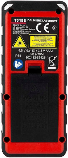 Proline Laser Entfernungsmesser 15198 Mit 70m Maximale Entfernung