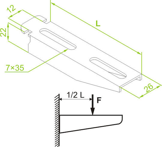 Baks Скоба Ws200 210mm 710120