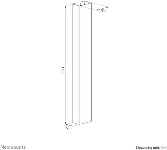 Neomounts Alb ADS06-123WH 1 buc
