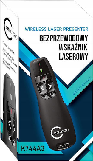 Carruzzo Prezentatoare cu Laser Roșu în Culoare Roșie