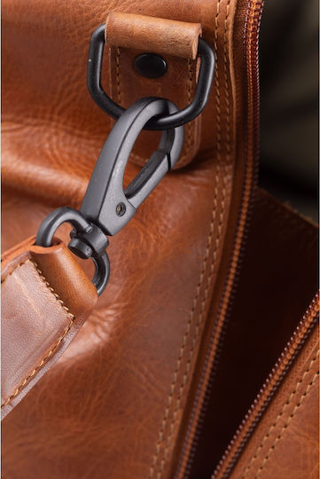 Greenburry Geantă de Voiaj Maro din Piele M55xL26xÎ26cm