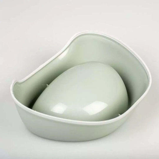Duvo Plus Curvo Plastic Food & Water Bowl 350ml 20x16x6cm