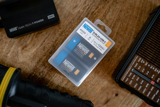 Newell Wiederaufladbare Batterien D Li-Ion 4000mAh 1,5V 2 Stück