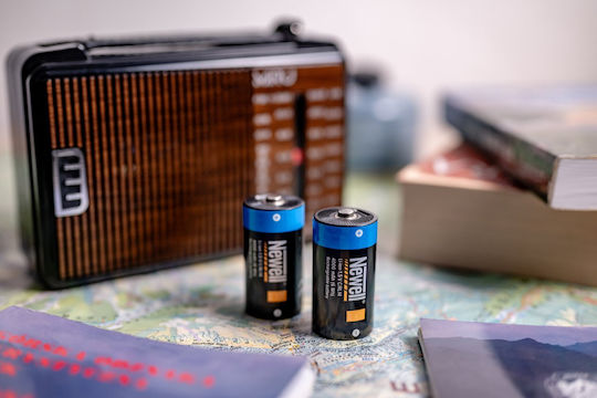 Newell Wiederaufladbare Batterien D Li-Ion 4000mAh 1,5V 2 Stück