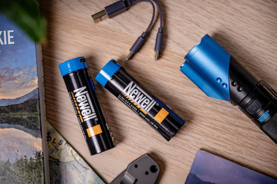 Newell Wiederaufladbare Batterien 21700 Li-Ion 5000mAh 3.6V 2 Stück
