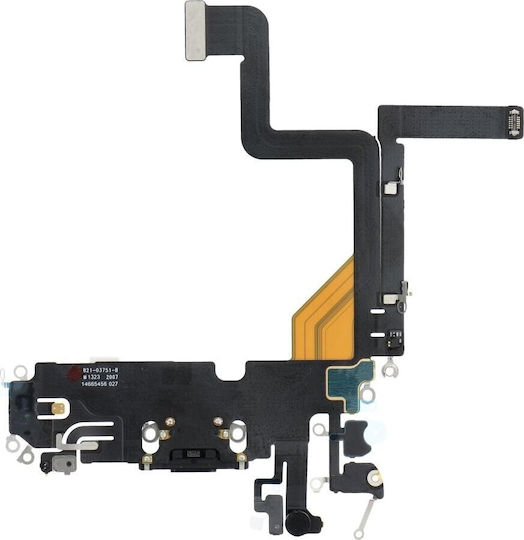 Charging Port Cable in Black Colour for iPhone 14 Pro
