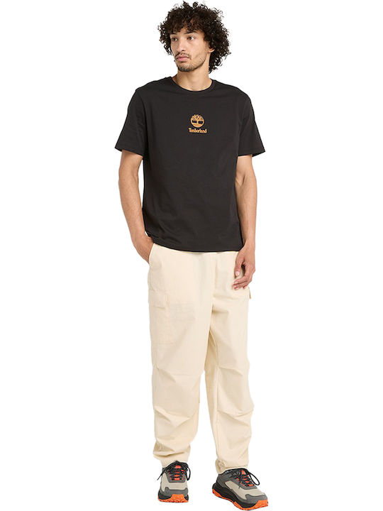 T-shirt Μαύρο