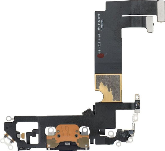 Charging Port Cable in Black Colour for iPhone 12 Mini