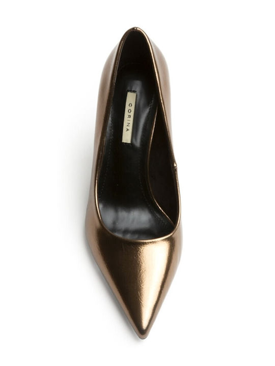 Goldene Pumps