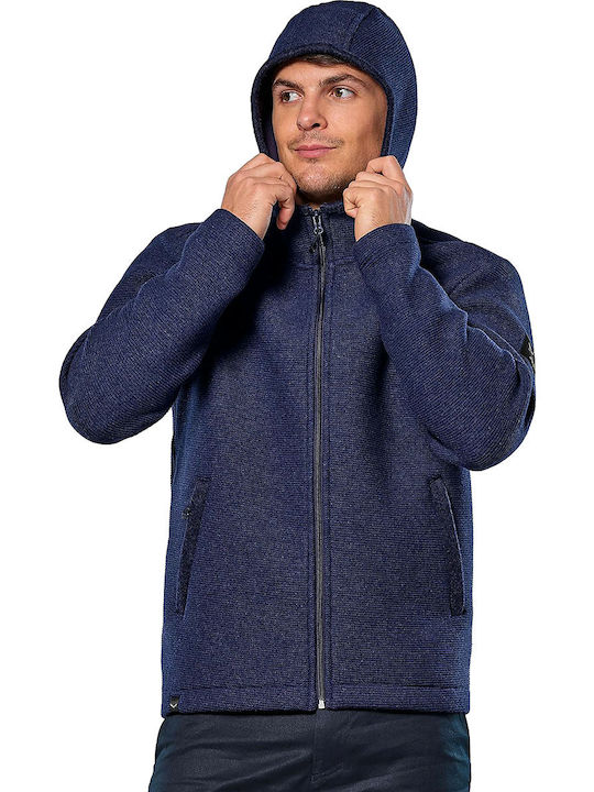 Fanes Sarner Winter Jacket Windproof Navy Blue