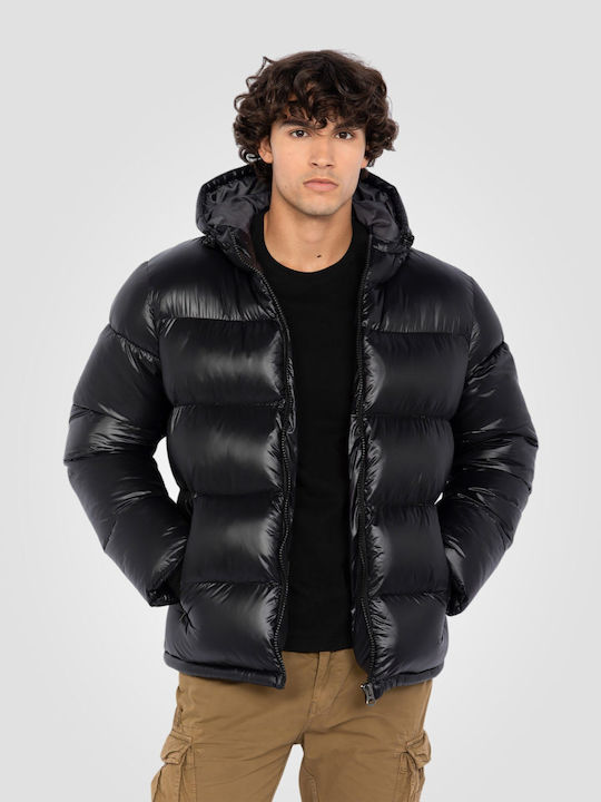 Geacă Puffer Neagră