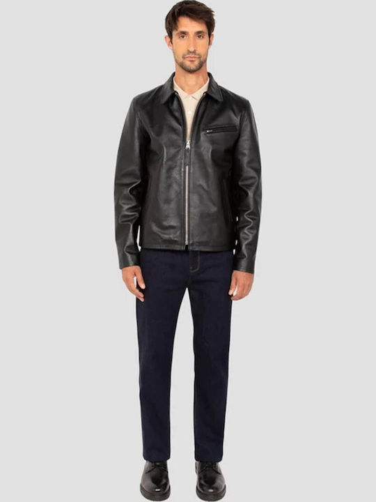 N.y.c Leather Jacket Black