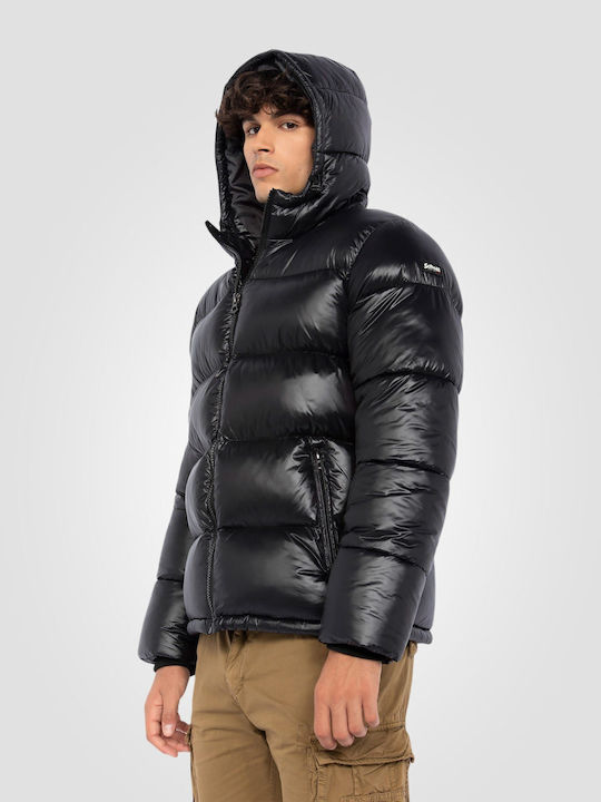 Geacă Puffer Neagră