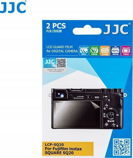JJC LCD Screen Protector Fujifilm Instax Square SQ20 2 Pieces High Durability 3H Coating