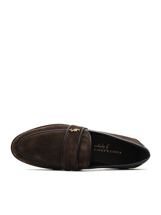 Loafers Dama din Piele Maro