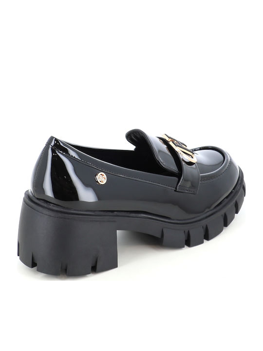 Loafer Γόβες από Λουστρίνι Μαύρες