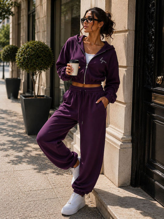 Damen Jogginghosen Lila