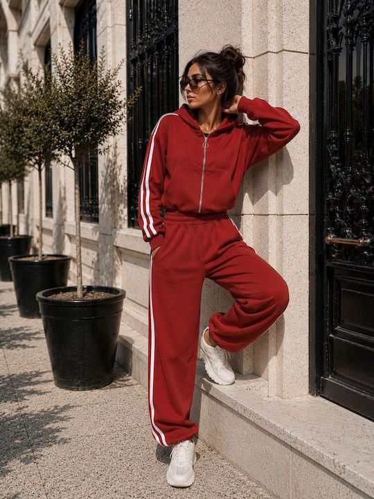 Orange Damen Jogginghosen Set