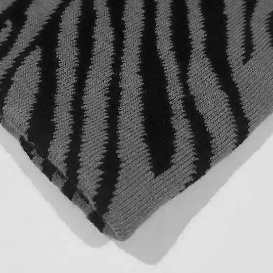 Beanie Unisex Knitted Beanie in Grey Colour