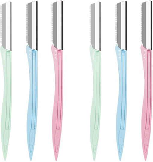 Facial Razor Blade Set Stainless Steel