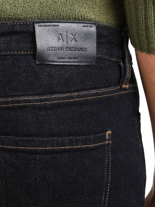 Ανδρικό Παντελόνι Τζιν Ελαστικό Slim Fit Μπλε
