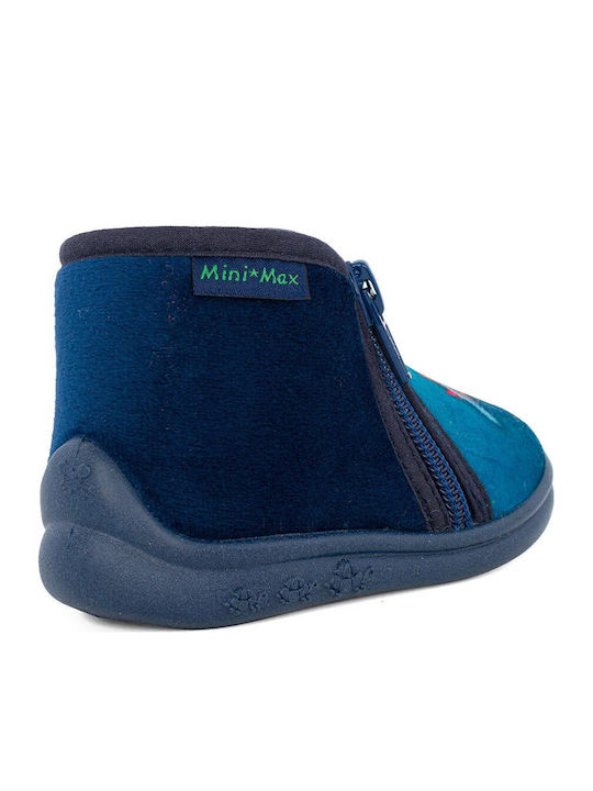 Falcotto Kinderhausschuhe Blau