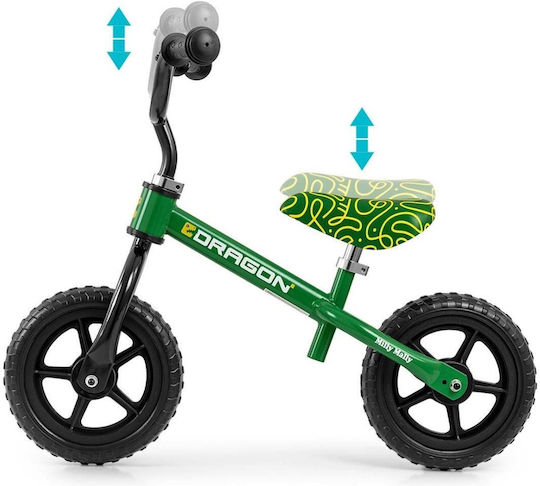 Milly Mally Bicicletă Fără Pedale Verde