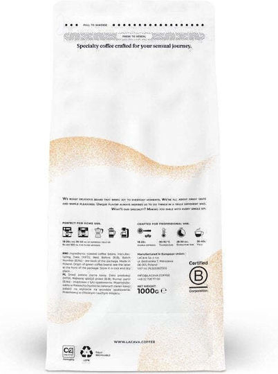 LaCava Καφές Espresso Caramel σε Κόκκους 1kg