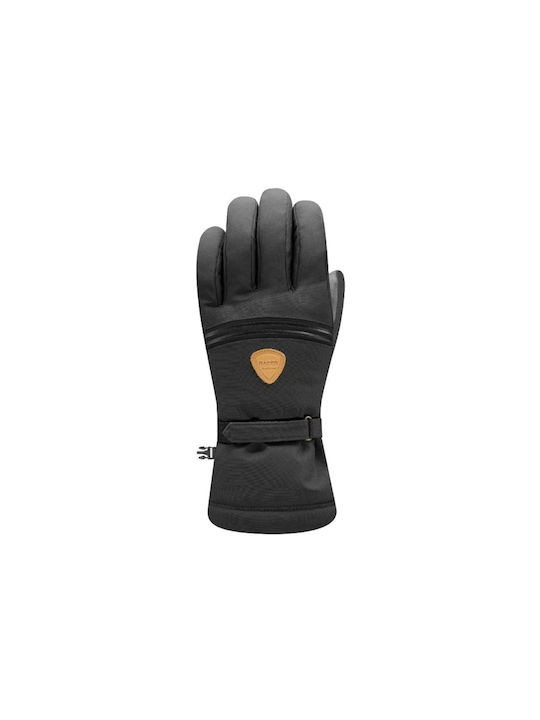 Racer Damen Ski- und Snowboardhandschuhe Schwarz