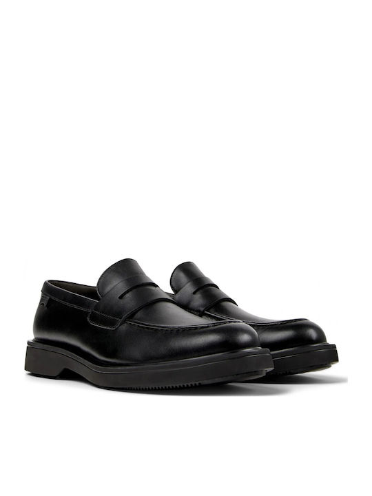 Norman Ανδρικά Loafers σε Μαύρο Χρώμα