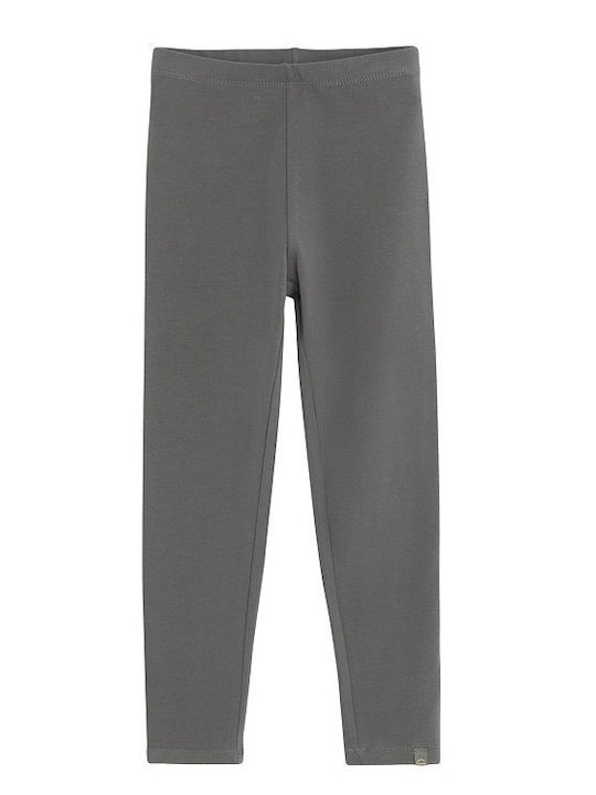 Kinderleggings Lang Grau Und Elfenbein Set