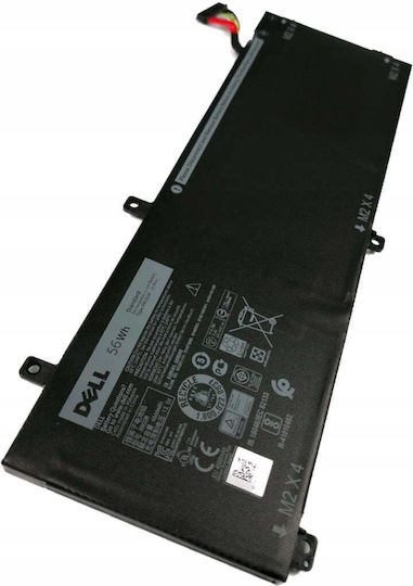 Dell Съвместима батерия за Dell Battery 56 Whr 6 Cell