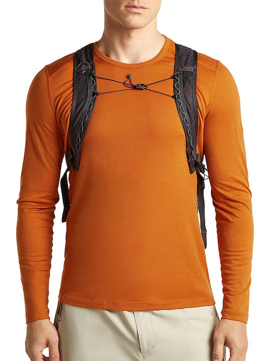 Icebreaker Oasis Men's Thermals Long-Sleeved Shirt Orange